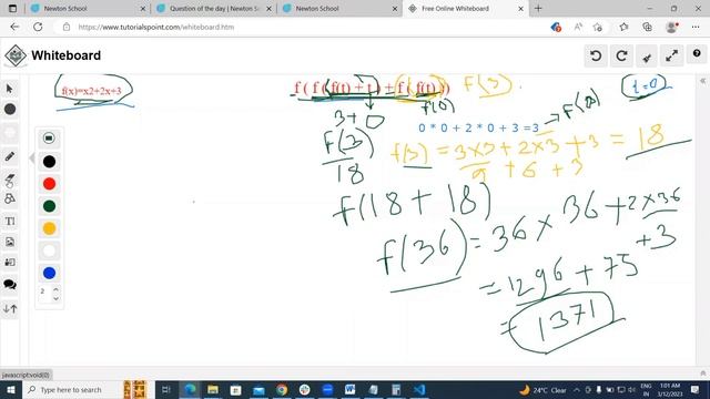 Question Of The Day - Function Games | Newton School - 11/03/2023