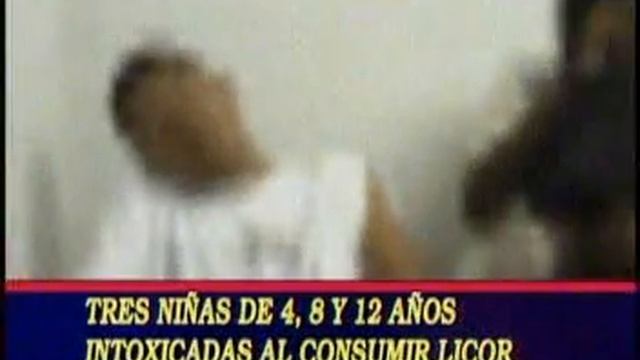 Tres niñas de 4, 8 y 12 años se intoxicaron, la causa fue por tomar licor al parecer con la complac смотреть онлайн