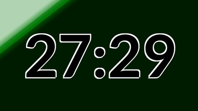 55 Minute Timer No Music with Alarm смотреть онлайн