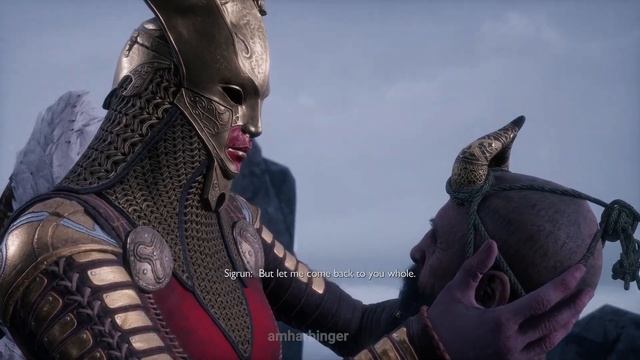 Sigrun Leaves the Valkryies God of War Ragnarok Valhalla смотреть онлайн