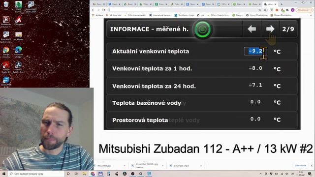 Tepelné čerpadlo Vzduch Voda❓ Jak Funguje 🥶v Mrazech⛄ (2021) | CTC Plzeň