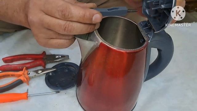 غطاءالكاتيل بيفتح لوحده(غلاية المياه) الكاتيل مابيقفلش