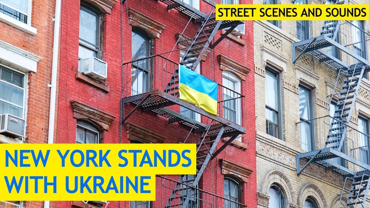 New York Stands With Ukraine | Нью-Йорк с Украиной