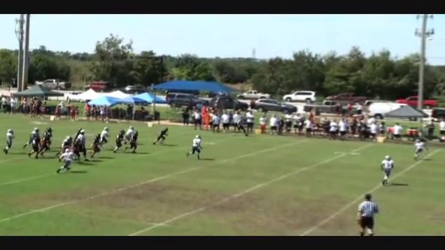 Youth Football Running back / wide receiver #1 Marco Wilson vs. Cooper City 2009 смотреть онлайн