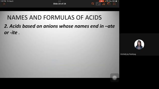 NAMING IONIC & BINARY COVALENT COMPOUNDS & ACIDS (PART 2 - CHEMICAL NOMENCLATURE)