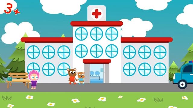 Веселий ліс. Развивающий онлайн мультик для дітей. Мультфільм 2017