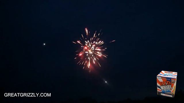 Red White and Blue Bombs (AERIAL REPEATER) www. great grizzly .com смотреть онлайн