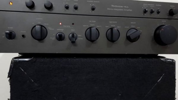 Technics 75A Stereo Integrated Amplifier How To Use Kaise Chalaye,Price And Connection IN HINDI