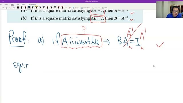 Theorem 1.6.3 (Conditions for Invertibility) смотреть онлайн