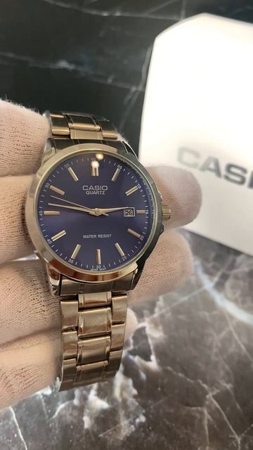 Casio Quartz Silver-Blue 🌊 Оформить заказ можно по ссылке в комментариях 👇🏼 смотреть онлайн