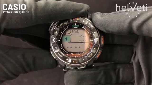 OVERVIEW: Casio Protrek PRW 2500-1E смотреть онлайн