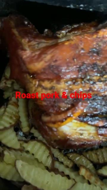 Air fryer roast pork juicy #shorts смотреть онлайн