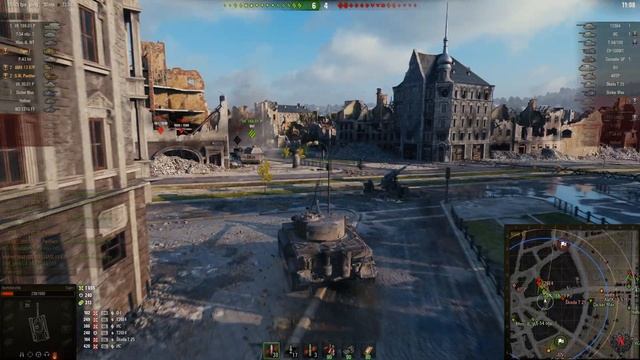 Взвод Тащит 01 | AMX 13 57F | Tiger I | G.W.Panther | Руинберг | 1.2.0 RU смотреть онлайн
