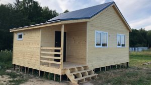 Каркасный дом 6х8