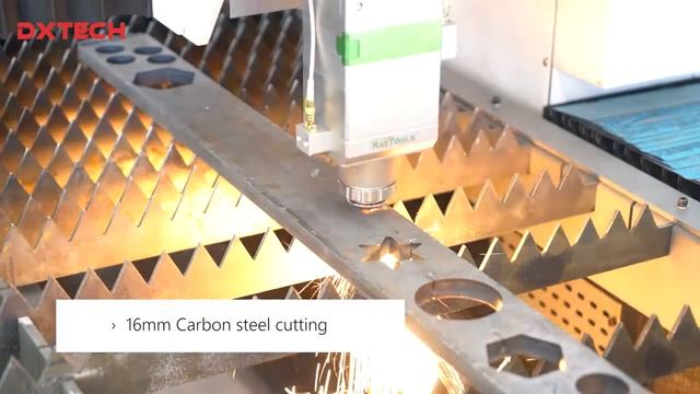 3mm-20mm Carbon Steel Laser Cutting with Fiber Laser Cutting Machine смотреть онлайн
