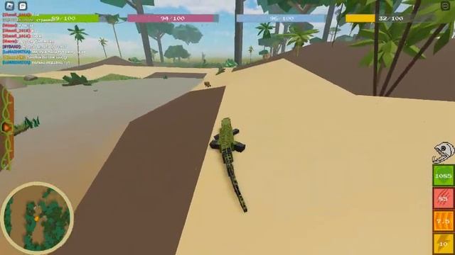 Roblox amazon ascension Killing 1 black caiman and 2 jags смотреть онлайн