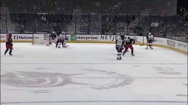 Mikhail Grigorenko assists on Jack Roslovic's beauty vs Lightning (2021) смотреть онлайн