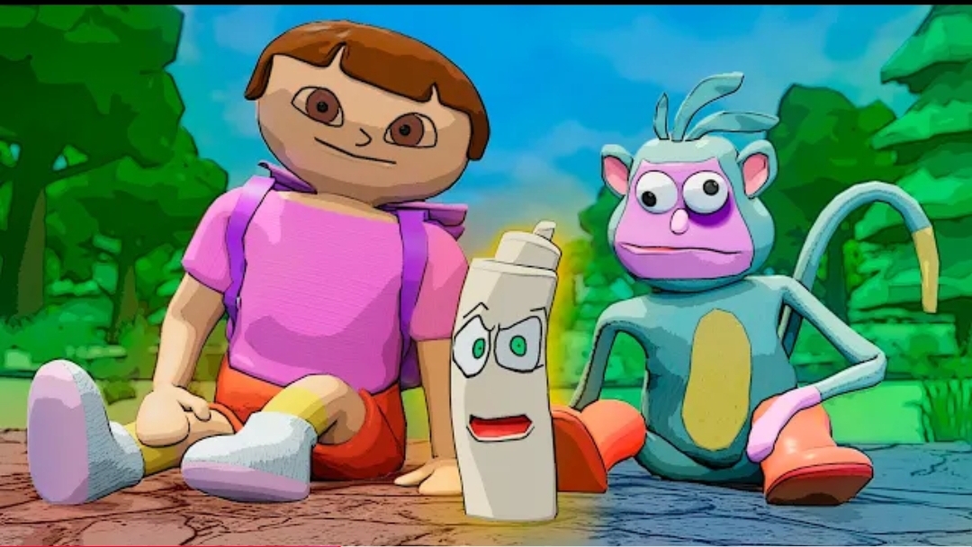 Даша и животные 1 серия (3D  анимация)