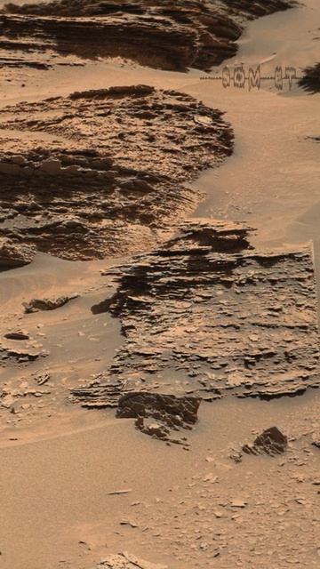 Som ET - 58 - Mars - Curiosity Sol 3810 #shorts