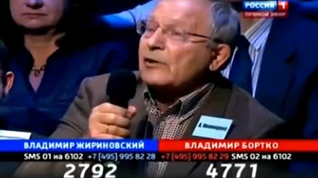 Жириновский матерится в программе ПОЕДИНОК смотреть онлайн