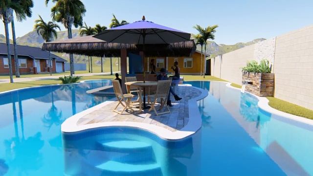 PISCINA CON ISLA Y BAR смотреть онлайн