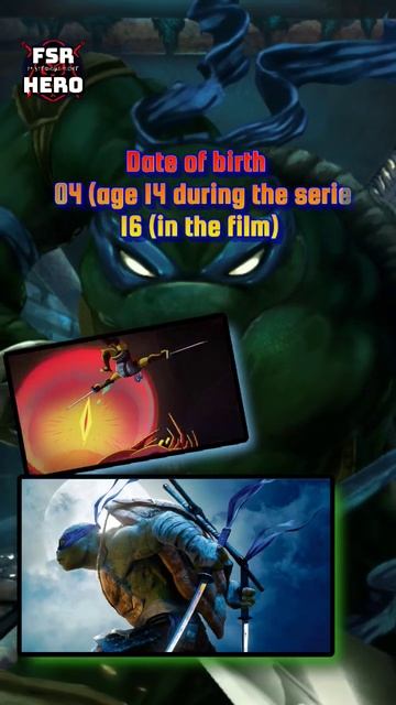 Leonardo TMNT (Quick Facts) #shorts #tmnt #quickfacts смотреть онлайн