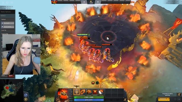 MARS NEW DOTA HERO SPELLS and REACTION - HE UGLY смотреть онлайн