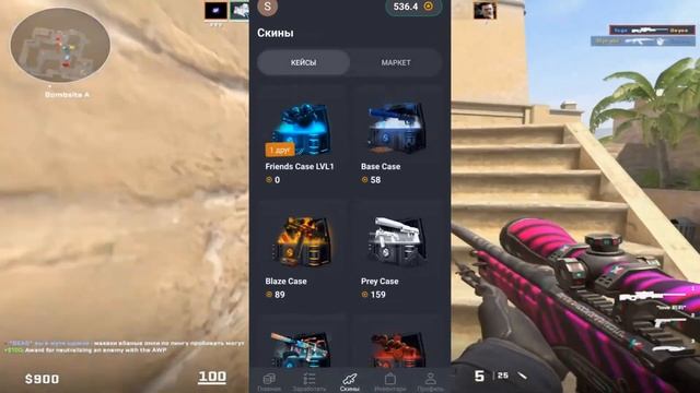 Проверка приложения GS SKINS смотреть онлайн