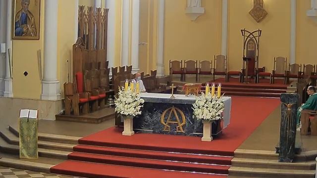 Св. Месса 26.09.2021 в 8:30 смотреть онлайн