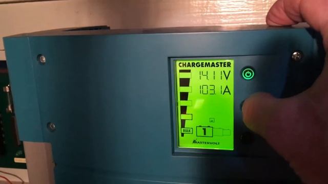 Changing Charging Parameters For Mastervolt ChargeMaster Battery Charger