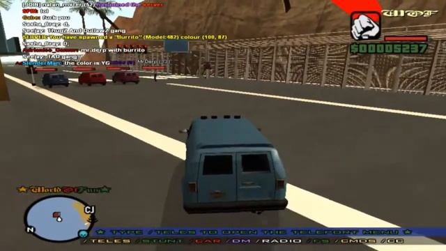 UN BURRITO, GITANA Y UNA CARRERA GTA SAN ANDREAS MataBits ,BandicootKiller смотреть онлайн