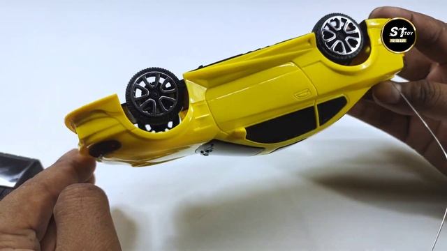 remote control rc car unboxing || yellow rc car unboxing || light wali rc car смотреть онлайн