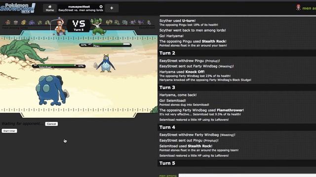 Pokemon Showdown Live #95 - "Mawile in the Weight Room" [ORAS NU Suspect] смотреть онлайн