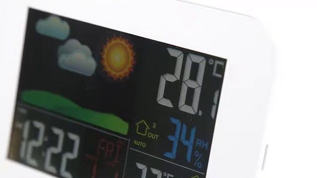 colorful wireless weather station AW005 смотреть онлайн