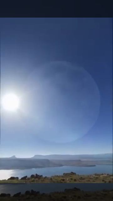 Зрелещное видео, восход и закат луны