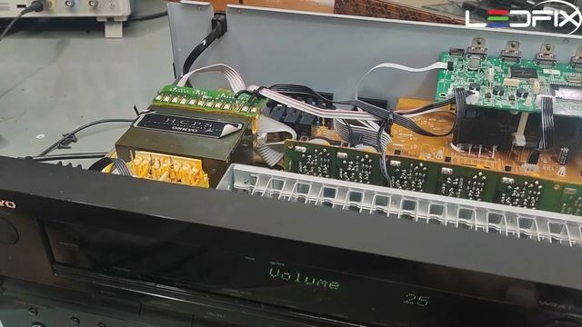 Receiver Onkyo TX-SR313 não ligava e funções acionavam sozinhas | Reparado na Ledfix смотреть онлайн