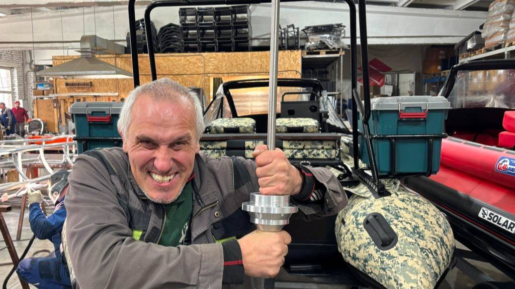 Усиленный подшипниковый узел или "Доводим китайский водомет до ума - 2" смотреть онлайн