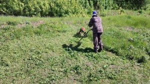 Триммер / Бензокоса на Колёсах - все ЗА и ПРОТИВ