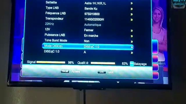 Switch LNB configuration récepteur смотреть онлайн