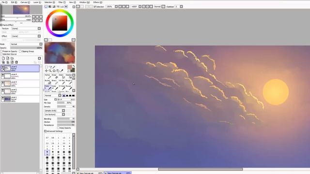 Painting Clouds (SAI) смотреть онлайн