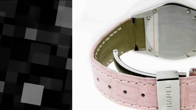 Chanel Stainless Steel Ceramic Pink Sapphire Quartz Watch смотреть онлайн