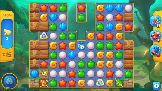 Fishdom 1404 Hard Level - NO BooSTERS смотреть онлайн