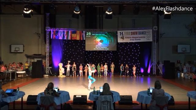 Disco Dance Solo - Euro Show Dance Fest 2016 - Plesni studio Alex Flashdance смотреть онлайн