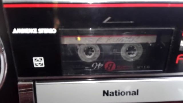 National RX-F2F Steriio Tape Recorder(ambience Sterio)