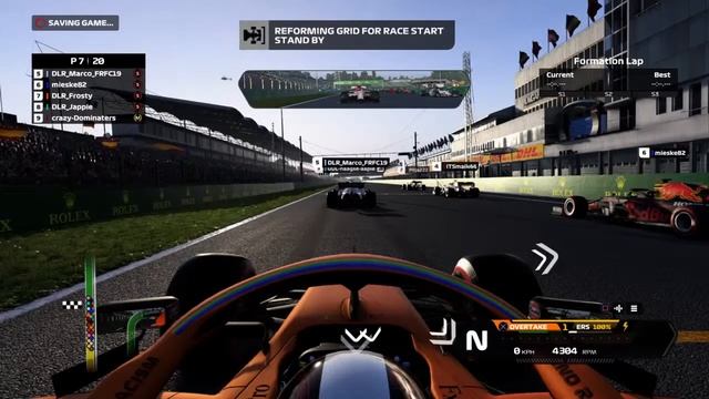 F1 2020 // DLR // Hungaroring 2x 25% смотреть онлайн