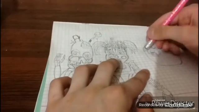 Это самый сложный рисунок.FNAF 6