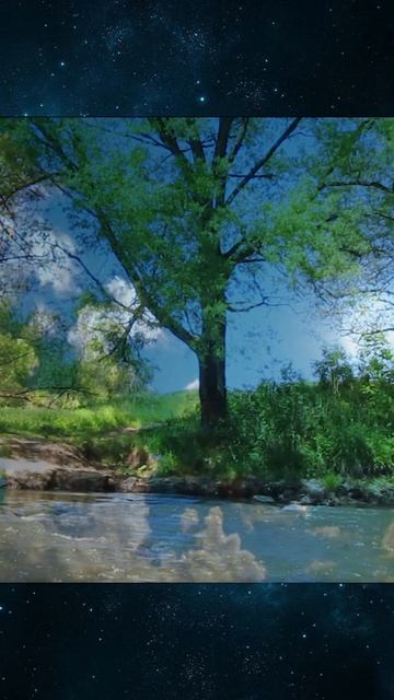 Летний вечер. Звуки реки и птиц. Пение лесных птиц. Кучевые облака. Голоса птиц #shortsyoutube смотреть онлайн