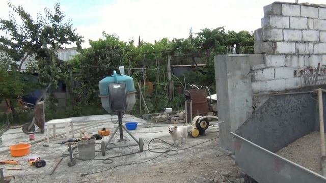 Κατασκευή Υπόστεγου - Τεχνοτροπίες τοίχου (Μουσική: ДиДюЛя - Полет на Меркурий)