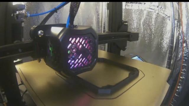 Live Stream Ender 3 v2 Printing MicroBerry Triple Fan Case смотреть онлайн