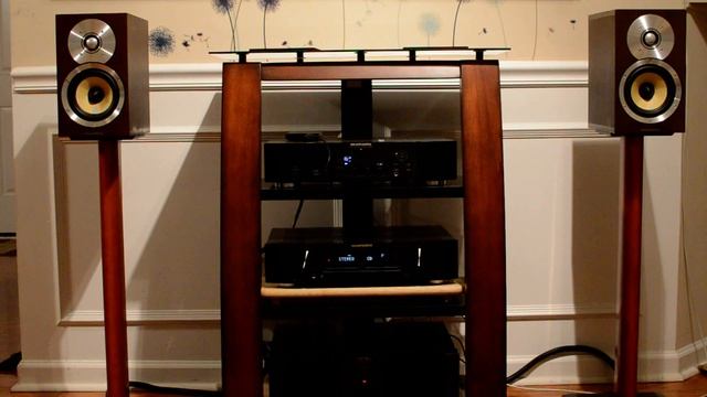 Marantz NA7004, NR1403 - Rotel RB1070 and B&W CM1 смотреть онлайн